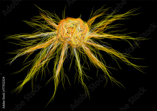 cancer cell illustration