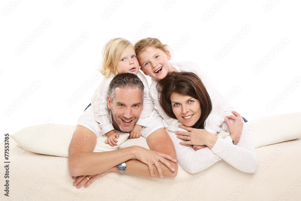 Glückliche Familie