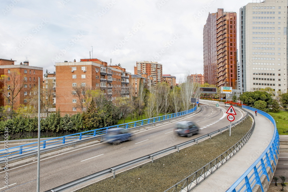 M30 highway Madrid