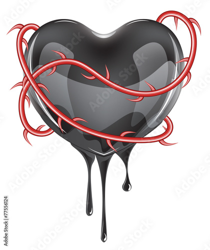 Bleeding Black Heart