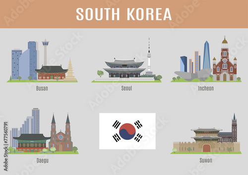Cities in South Korea