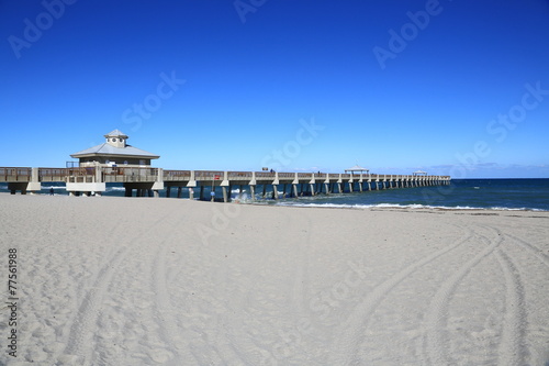 Juno Beach fishing pier photo