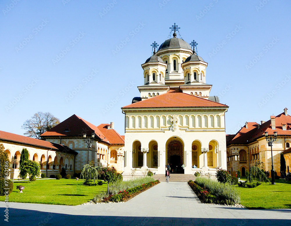 Reunification church in Alba Iulia, Romania