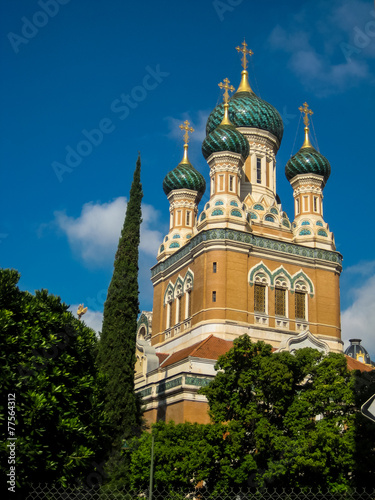 St Nicholas Russian Orthodox Cathedral in Nice, France