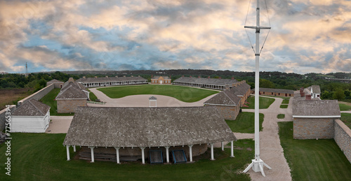 Obraz na płótnie Historic Fort Snelling w salonie
