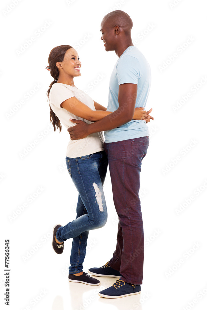 black couple hugging black couple hugging