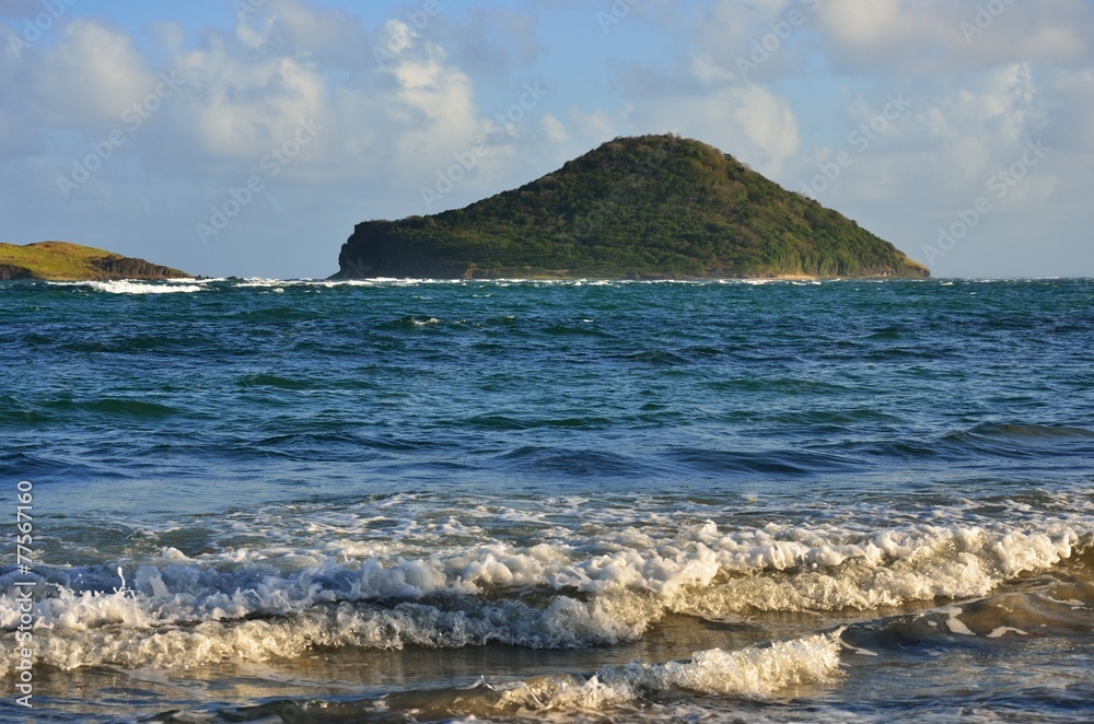 Small Carribean island