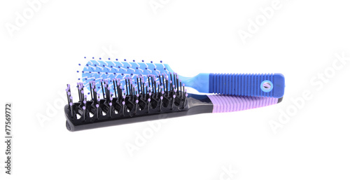 Hair Brush Isolated on White Background