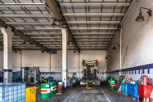 Truck or lorry repair shop service