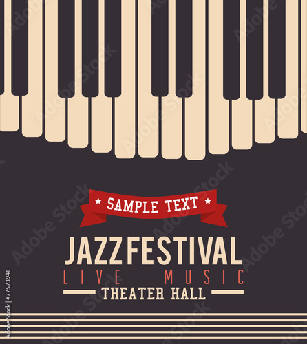 Music design over gray background vector illustration
