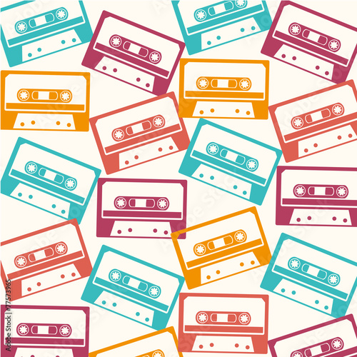 Music design over white background vector illustration