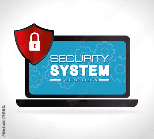 Security design, vector illustration.