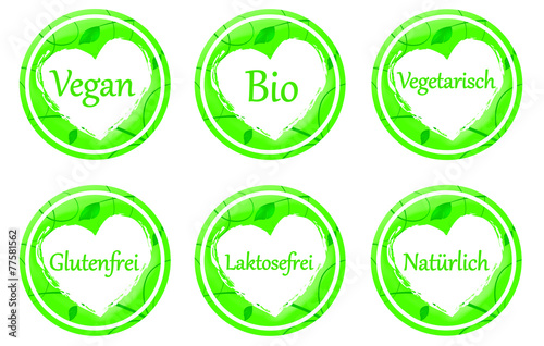 Vegan - Logo - Buttons