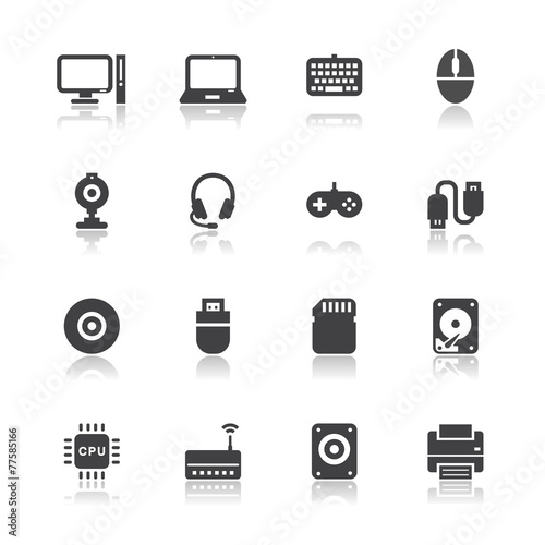 Computer and and Computer Accessories Icons