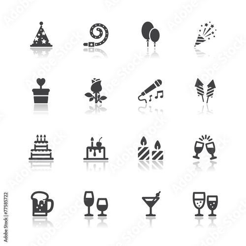 Party and Celebration Icons