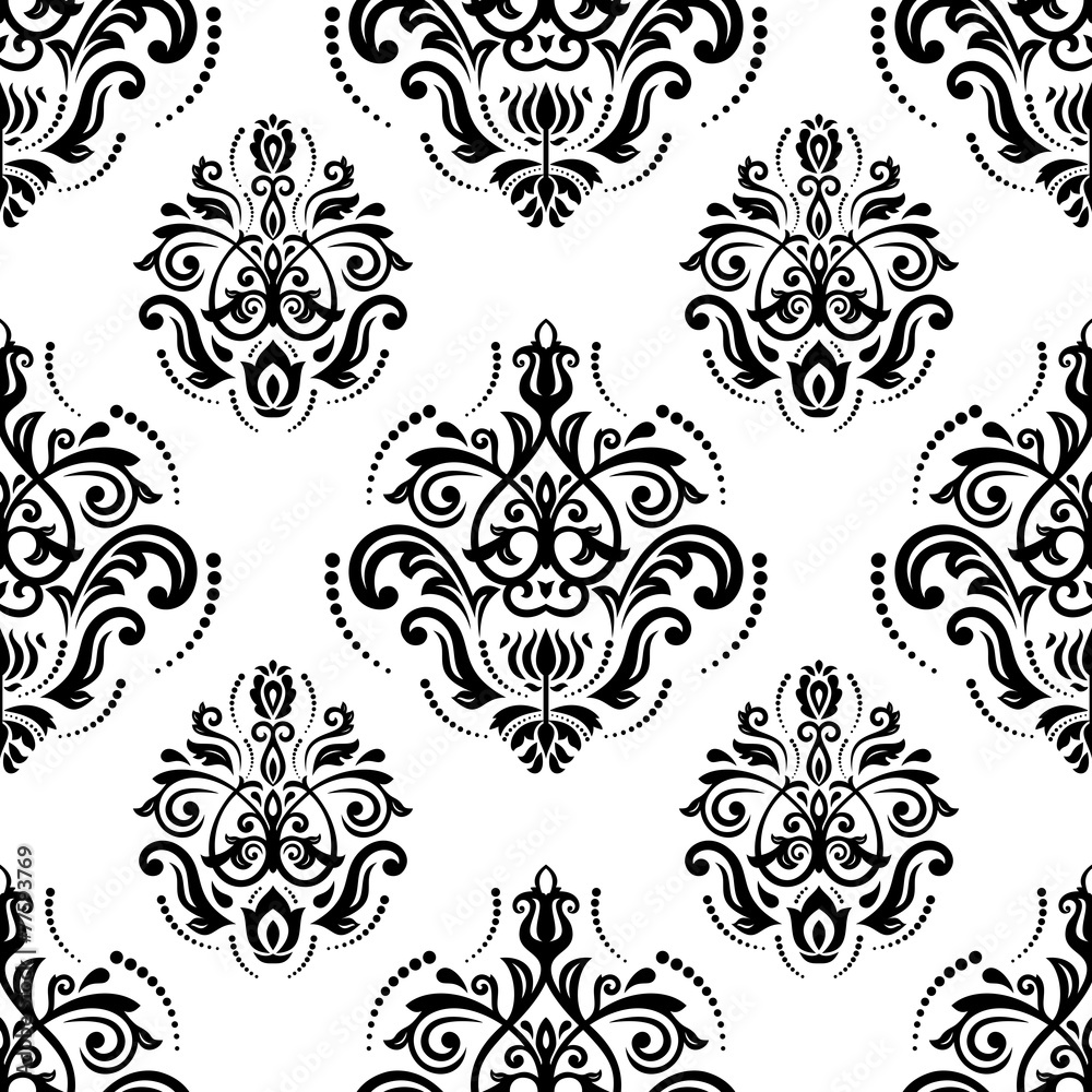 Orient Seamless Pattern. Abstract Background Orient Seamless Pattern. Abstract Background