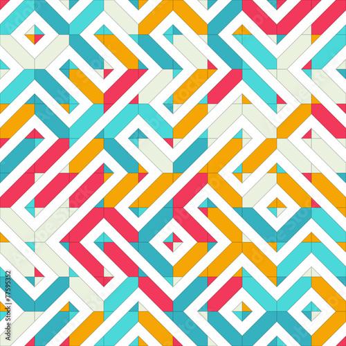 Vector light seamless pattern. Traditional hatching of