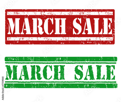 March sale stamps