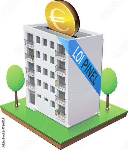Investir des euros avec la loi Pinel (détouré)