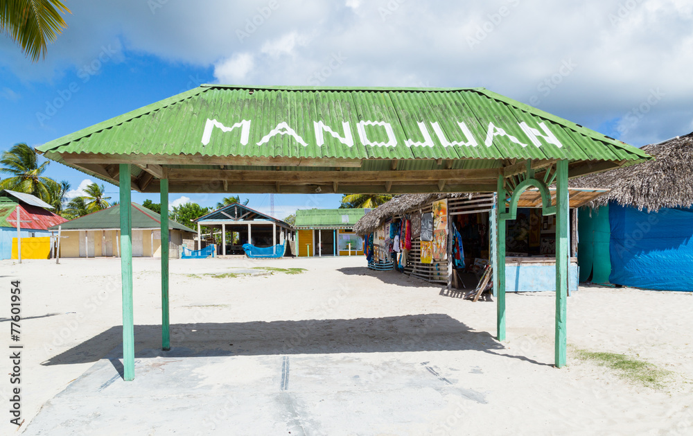 Mano Juan Dorf in Saona Dominikanische Republik