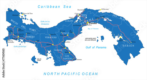 Panama map