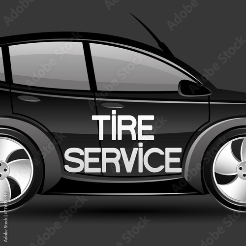 Tire service.