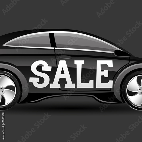 Sale car.