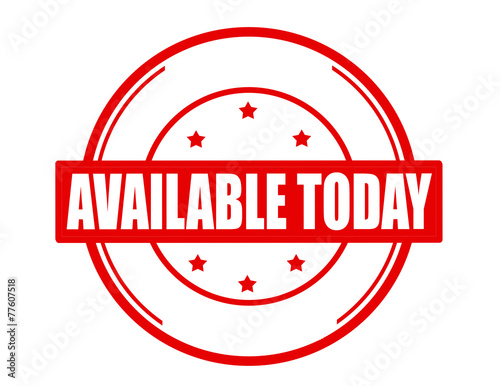 Available today