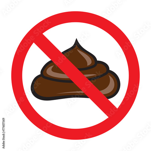 Shit sign