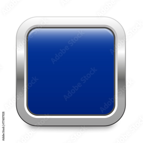 dark blue metallic button square template