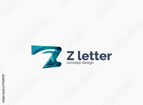 Modern company Z letter logo
