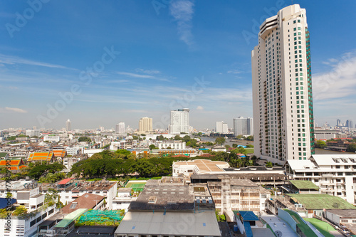 vue générale de Bangkok, Thaïlande