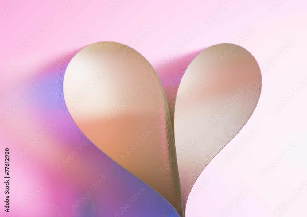 heart on gradient background