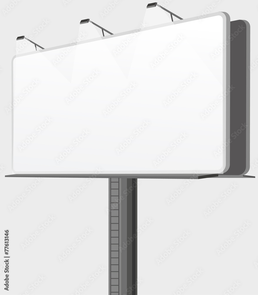 Fototapeta premium Vector bilboard