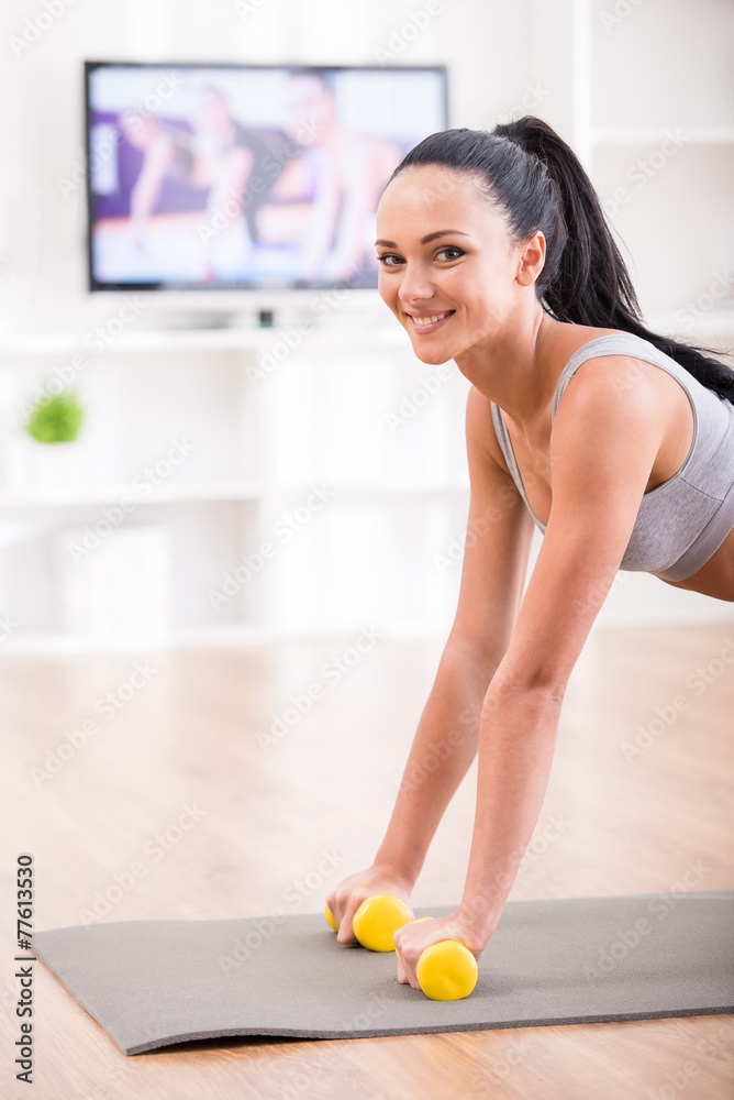 Fitness at home Fitness at home