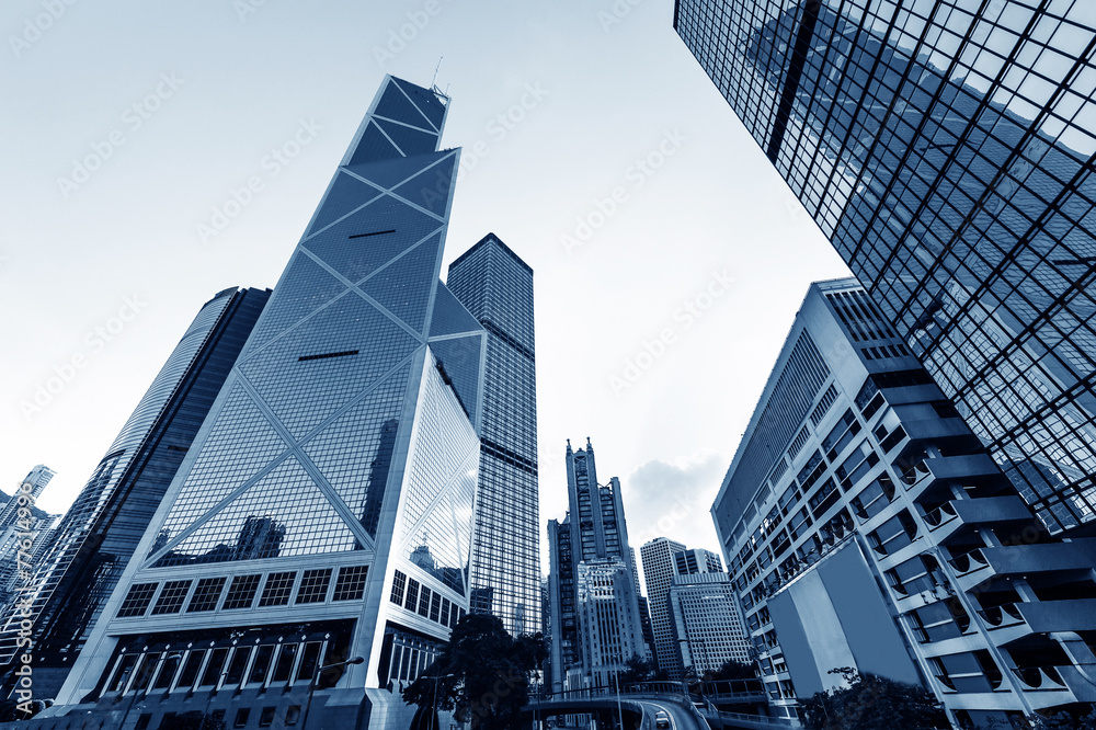 Obraz premium Hong Kong stree view