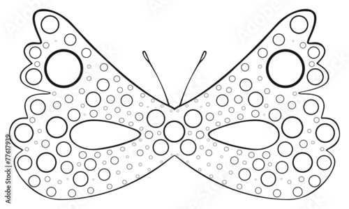 Happy holiday - Dotted butterfly