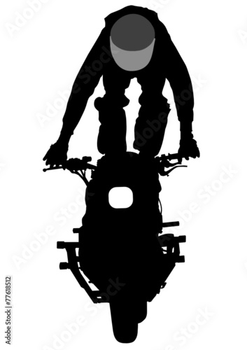 Moto sport man