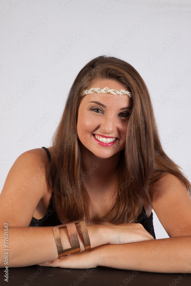 woman smiling at the camera with pleasure, woman smiling at the camera with pleasure,