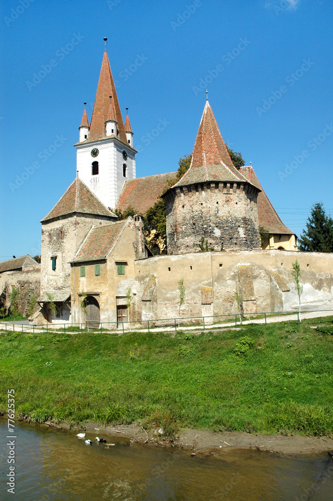 Lutheran saxon church in Transylvania