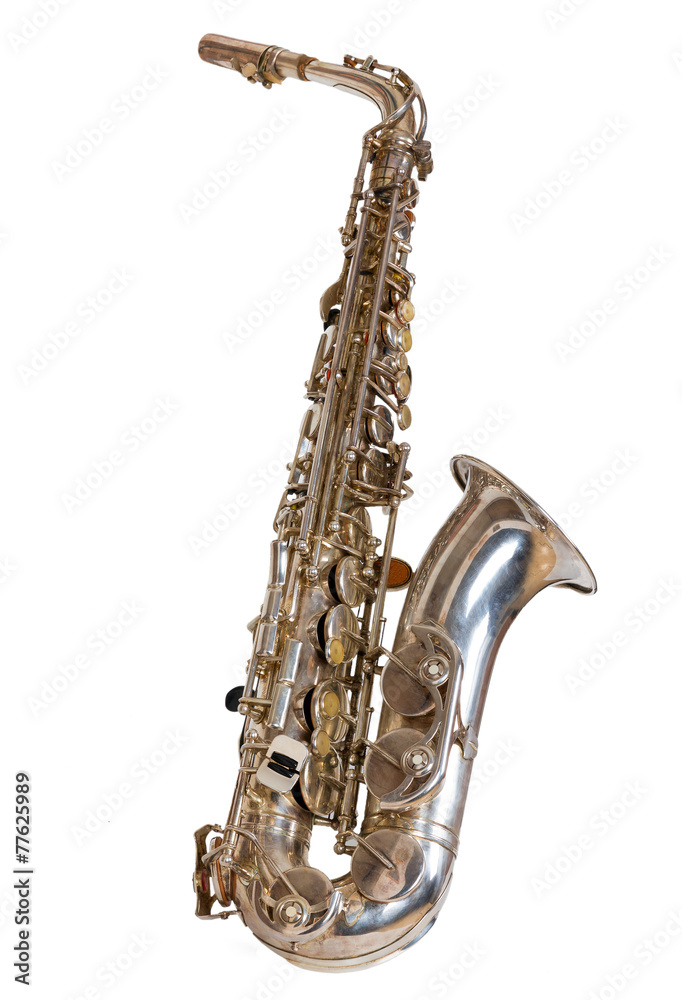 Obraz premium silver saxophone