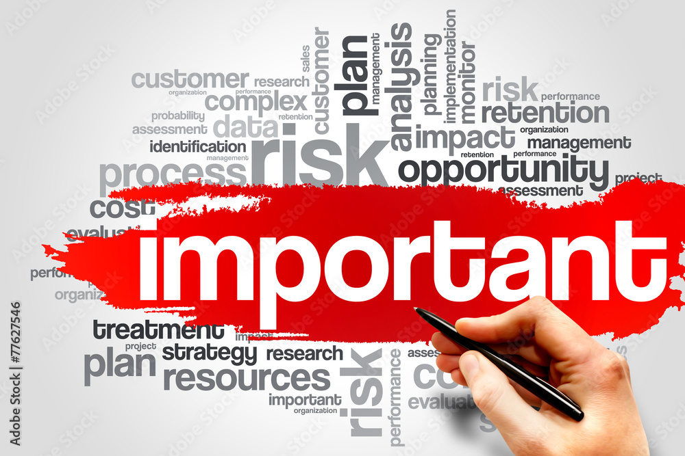 Important word cloud, business concept Important word cloud, business concept