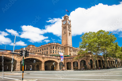 Sydney central railway statio clock tower, Australia