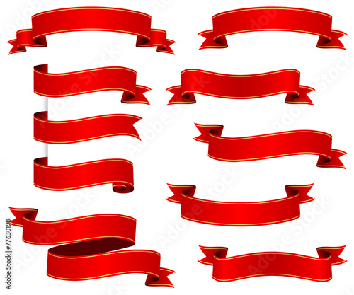 Ribbons set