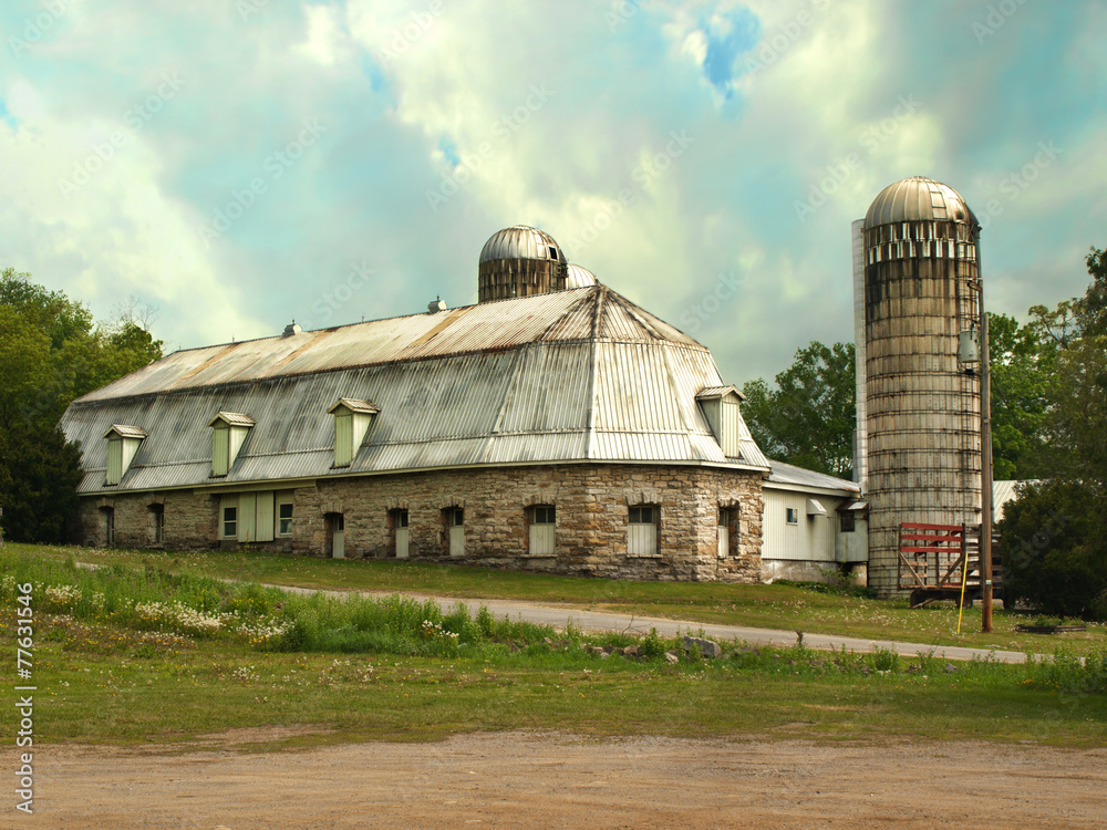 Fototapeta premium country farm