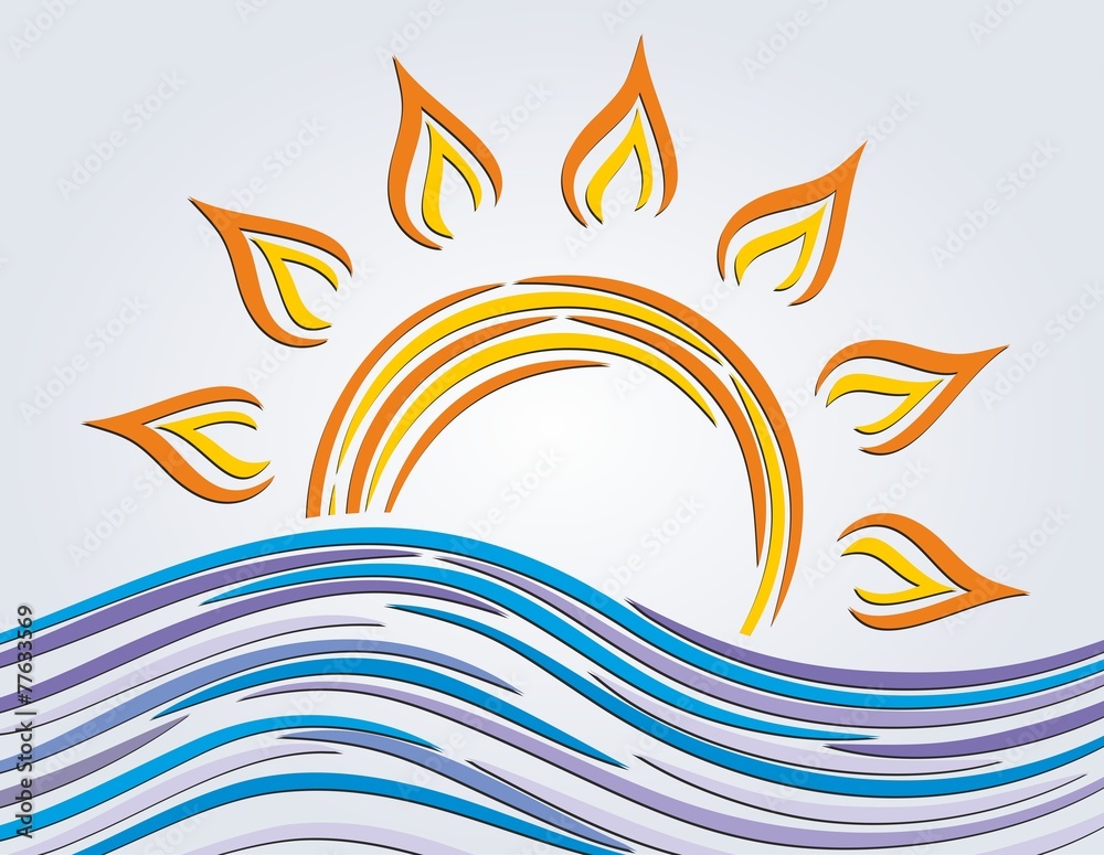 Obraz premium Sea landscape