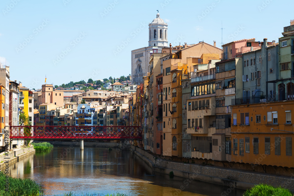 picturesque view of Girona