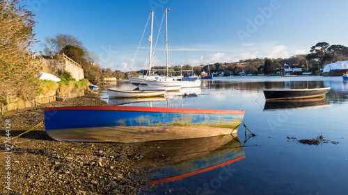 Mylor Bridge Cornwall England photo