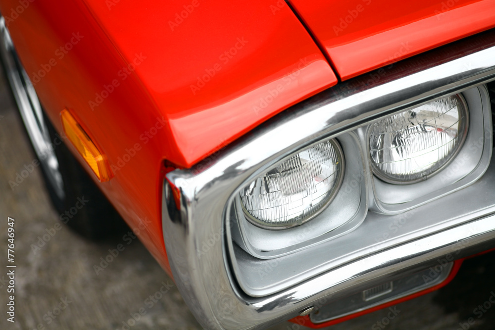 Vintage headlight