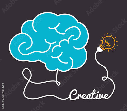 Idea design, vector illustration.